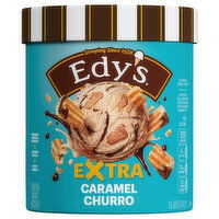 Edy's Extra Caramel Churro Frozen Dairy Dessert, 1.5 Quart