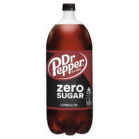 Dr Pepper Soda, Zero Sugar, 2.1 Quart