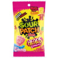 Sour Patch Kids Candy, Soft & Chewy, Heads 2 Flavors in 1, Big Kids, 8 Ounce