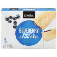 Essential Everyday Fruit & Grain Bars, Blueberry, 8 Each