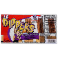 JR Dippers Cheese Dip and Pretzels, 5 Each