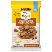 Toll House Cookie Dough, Peanut Butter Chocolate Chip, 16 Ounce