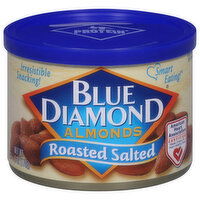 Blue Diamond Almonds, Roasted Salted, 6 Ounce