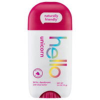 Hello Deodorant, 24 hr, Unicorn, 2.6 Ounce