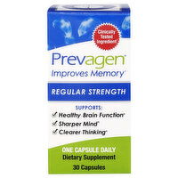 Prevagen Improves Memory, Regular Strength, Capsules, 30 Each