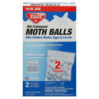 Enoz Moth Balls, Old Fashioned, 2 Each