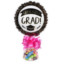Cub Grad Jar with Tootsie Rolls, 1 Each