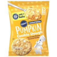 Pillsbury Pumpkin Cookie Dough with Cream Cheese Flavored Chunks, 14 Ounce