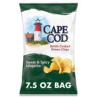 Cape Cod® Sweet & Spicy Jalapeno Kettle Cooked Potato Chips, 7.5 Ounce