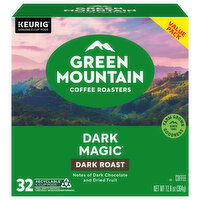Green Mountain Coffee Roasters K-Cup Pods Dark Roast Dark Magic Coffee Value Pack, 32 Each
