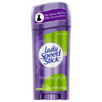 Lady Speed Stick Invisible Dry Antiperspirant Deodorant, 2.3 Ounce