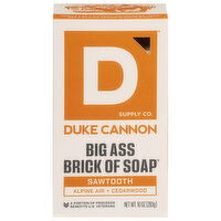 Duke Cannon Supply Co. Brick of Soap, Big Ass, Sawtooth, 10 Ounce