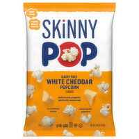 SkinnyPop Popcorn, Dairy Free, White Cheddar, 4.4 Ounce