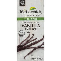 McCormick Gourmet Gourmet Organic Pure Vanilla Extract, 2 Fluid ounce