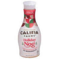 Califia Farms Almondmilk, Holiday Nog, 48 Fluid ounce