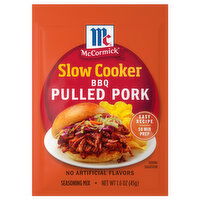 McCormick Slow Cooker Barbecue Pulled Pork Seasoning Mix, 1.6 Ounce