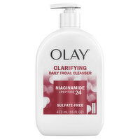 Olay Regenerist Olay Niacinamide + Peptide 24 Face Wash, Clarifying, Sulfate-Free, 16 oz, 16 Fluid ounce