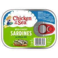 Chicken of the Sea Sardines, in Olive Oil, Wild-Caught