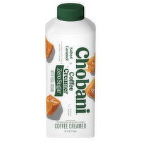 Chobani Coffee Creamer, Zero Sugar, Salted Caramel, 24 Fluid ounce