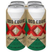 Dos Equis Beer, Lager Especial, 4 Each
