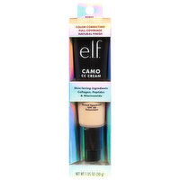 e.l.f. Camo CC Cream, Light 205 N, Broad Spectrum SPF 30, 1.05 Ounce