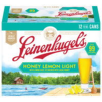 Leinenkugel's Beer, Honey Lemon Light, 12 Each