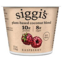 Siggi's Non-Dairy Plant-Based Raspberry Coconut Blend, 5.3 Ounce