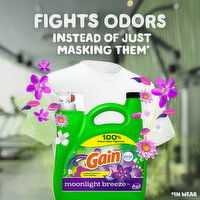Gain Liquid Laundry Detergent, Moonlight Breeze Scent, 100 loads, 144 Ounce