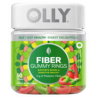 Olly Fiber, Berry Melon, Gummies, 50 Each