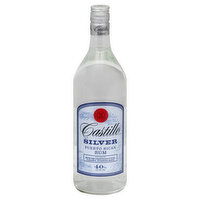 Castillo Rum, Silver, Puerto Rican, 1 Litre