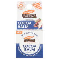 Palmer's Cocoa Butter Formula Cocoa Balm, Cocoa Butter Formula with Vitamin E, Multi-Purpose Balm, 0.6 Ounce