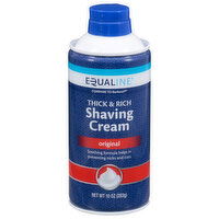 Equaline Shaving Cream, Original, Thick & Rich, 10 Ounce