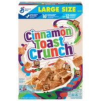 Cinnamon Toast Crunch Cereal, Large Size, 16.8 Ounce