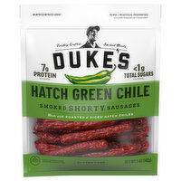 Duke's Shorty Sausage, Smoked, Hatch Green Chile, 5 Ounce