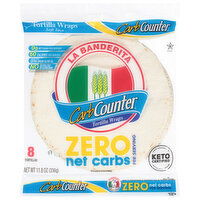 La Banderita CarbCounter Tortilla Wraps, Soft Taco, 8 Each