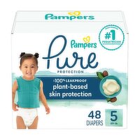 Pampers Pure Protection Pampers Pure Protection Diapers, Size 5, 48 Count, 48 Each