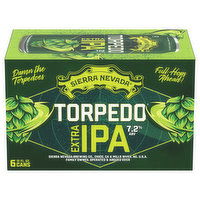 Sierra Nevada Beer, Torpedo, Extra IPA, 6 Each