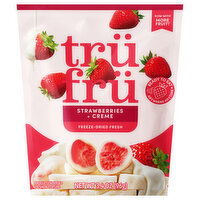 Tru Fru Freeze-Dried Fresh Strawberries + Creme, 3.4 Ounce