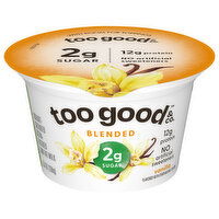 Too Good & Co. Yogurt, Ultra-Filtered, Low Fat, Vanilla, 5.3 Ounce