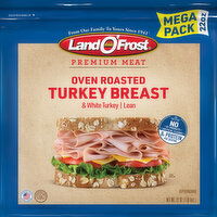 Land O'Frost Turkey Breast, Oven Roasted, Mega Pack, 22 Ounce