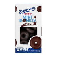 Entenmann's Pop'ettes Frosted Chocolate Mini Donuts, 14 oz, 14 Ounce