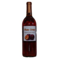 Hawk's Mill Plum Crazy, Sweet Fruit Wine, 750 Millilitre