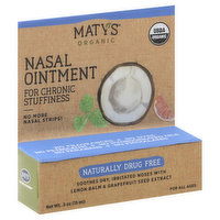 Matys Nasal Ointment, Organic, 0.5 Ounce