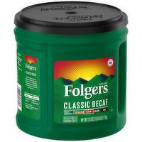 Folgers Coffee, Decaf Classic Roast, 25.9 Ounce