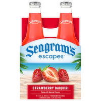 Seagram's Escapes Malt Beverage, Premium, Strawberry Daiquiri, 4 Each