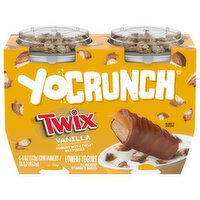 YoCrunch Twix Lowfat Vanilla Yogurt, 4 Each