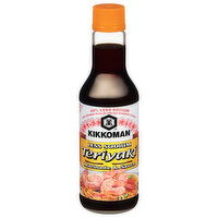 Kikkoman Marinade & Sauce, Less Sodium, Teriyaki, 10 Fluid ounce