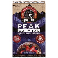 Kodiak Peak Oatmeal, Berries & Cream, 4 Packs, 4 Each