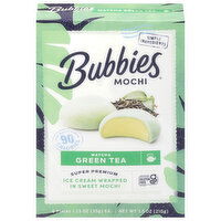 Bubbies Mochi, Matcha Green Tea, 6 Each