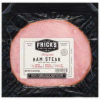 Frick's Ham Steak, with Natural Juices, Cherrywood, 8 Ounce